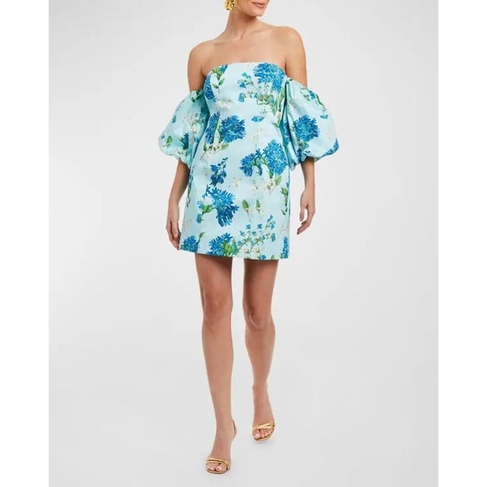 Floral Off-Shoulder Midi Dress